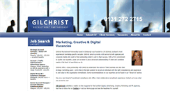 Desktop Screenshot of gilchrist-recruitment.com